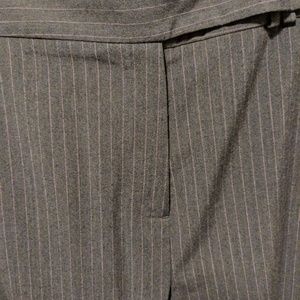Lane Bryant Grey/Pink pinstripe Dress Pants Sz 28